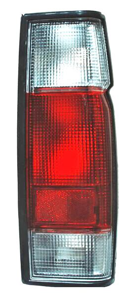 Calavera Nissan Pickup D21/ D22 2002-2015 Rojo/Bco S/Arnes 5 TYC2 Izquierda