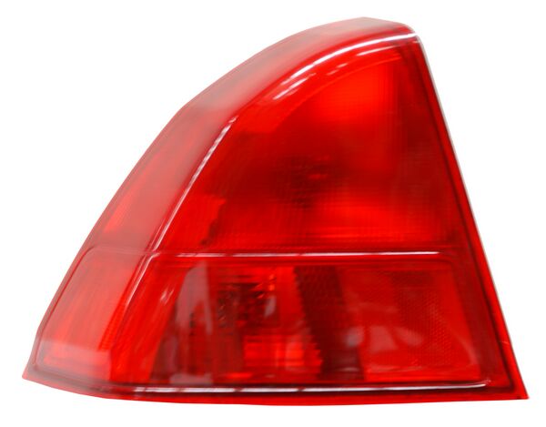 Calavera Honda Civic 2001-2002 4P Rojo Exterior C/Focos TYC Izquierda