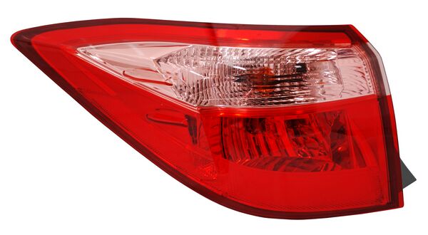 Calavera Corolla 2017-2019 Exterior Rojo/Rosa C/Foco TYC Izquierda