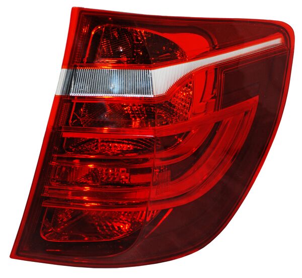 Calavera BMW X3 2011-2017 Exterior S/Arnes Rojo/Bco/Ambar TYC