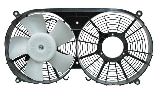 Motoventilador Toyota Hiace 2005-2019 S/Capucha Doble Completo