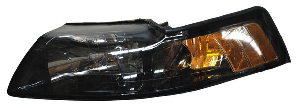 Faro Mustang 1999-2004 Fondo Negro TYC Izquierda