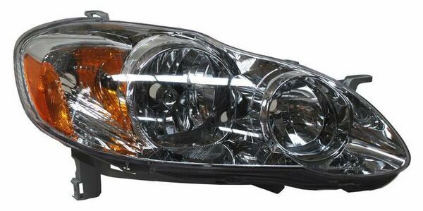 Faro Corolla 2005-2008 Fondo Cromado TYC04