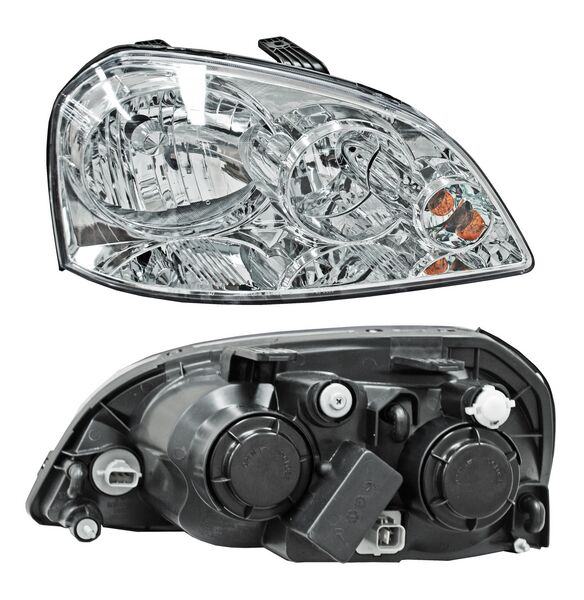 Faro Optra 2006-2010 S/Vela 3 Pin TYC Derecha 28411