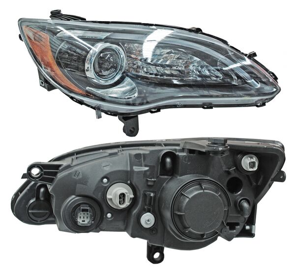 Faro Chrysler 200 2012-2014 Fondo Negro TYC Derecha