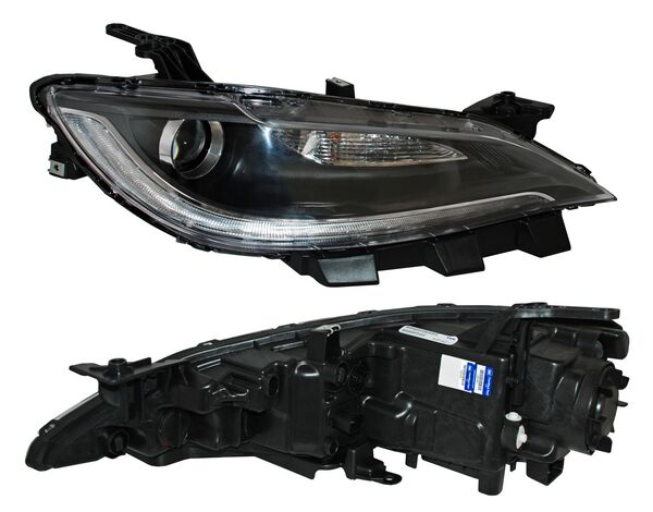 Faro Chrysler 200 2015-2016 Negro TYC Derecha