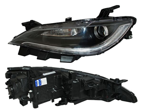 Faro Chrysler 200 2015-2016 Negro TYC Izquierda