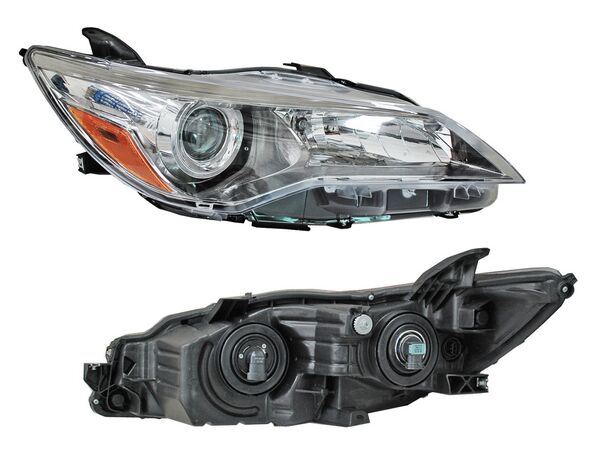 Faro Camry 2015-2017 Fondo Negro TYC Derecha