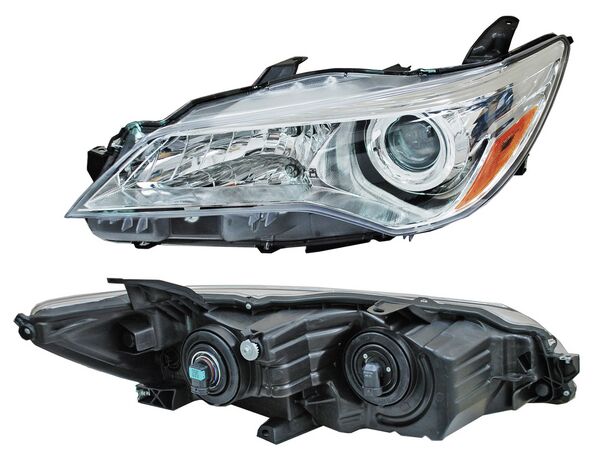 Faro Camry 2015-2017 Fondo Cromado TYC Izquierda
