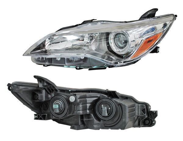 Faro Camry 2015-2017 Fondo Negro TYC Izquierda