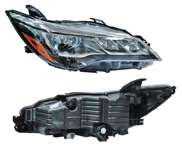 Faro Camry 2015-2017 Fondo Negro Leds TYC