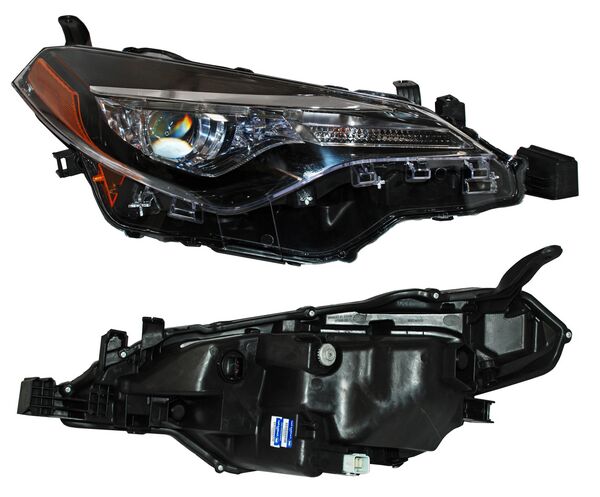 Faro Corolla 2017-2019 Base/ C/ Le Leds TYC G15 Derecha 285