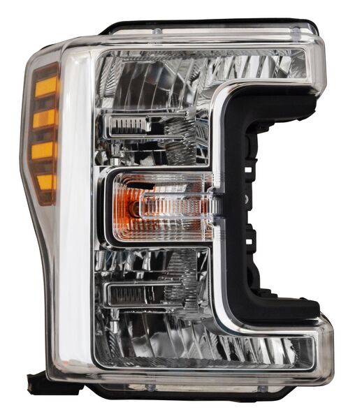 Faro Ford Super Duty 2017-2019 Reflejante Ambar Humo TYC Nsf Derecha