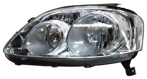 Faro Crossfox 2007-2009 Doble As Fondo Cromado TYC Izquierda