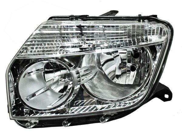 Faro Duster 2013-2016 Fondo Cromado TYC Izquierda 285