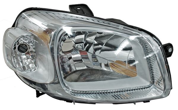 Faro Fiat Uno 2013-2014/ Promaster Rapid 2017-2020 Fondo Cromado TYC Derecha