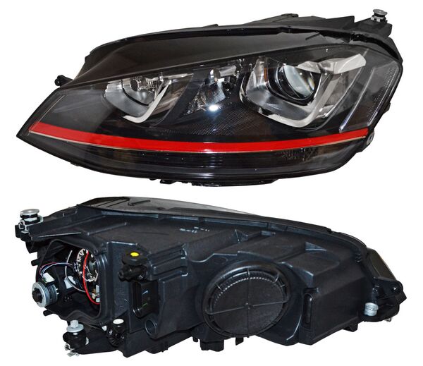 Faro Golf 2015-2017 Gti Electricorico C/Motor TYC Izquierda