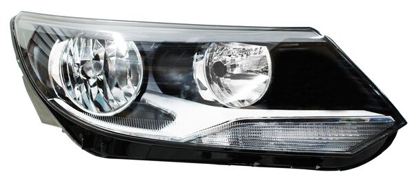 Faro Tiguan 2012-2016 C/Motor TYC Derecha