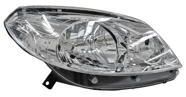 Faro Sandero 2012-2015 Fondo Cromado TYC Derecha