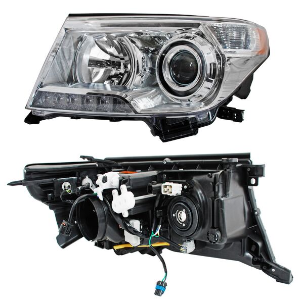 Faro Land Cruiser 2013-2016 P/Xenon C/ Leds Electricorico C/ Motor TYC Izquierda