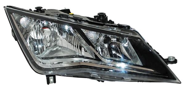 Faro Leon 2014-2016 C/Motor TYC Derecha