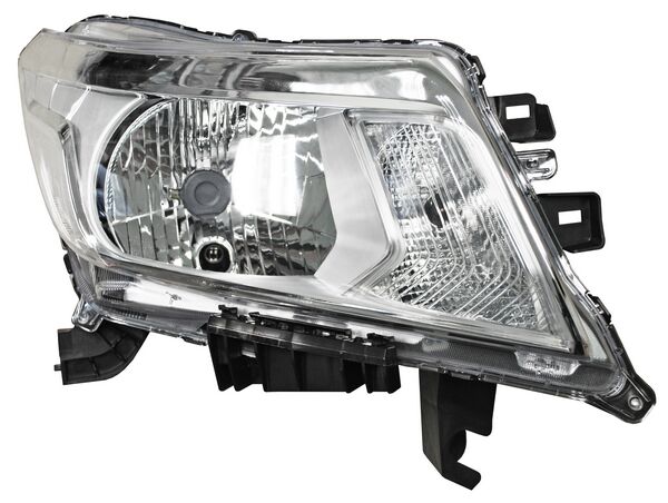 Faro Nissan Pickup Np300/ Frontier 2016-2020 Fondo Cromado 2 TYC. Derecha 285