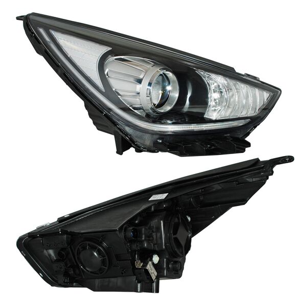 Faro Kia Niro 2017-2018 Lx P/Xenon C/Motor TYC Mtp G15 Derecha