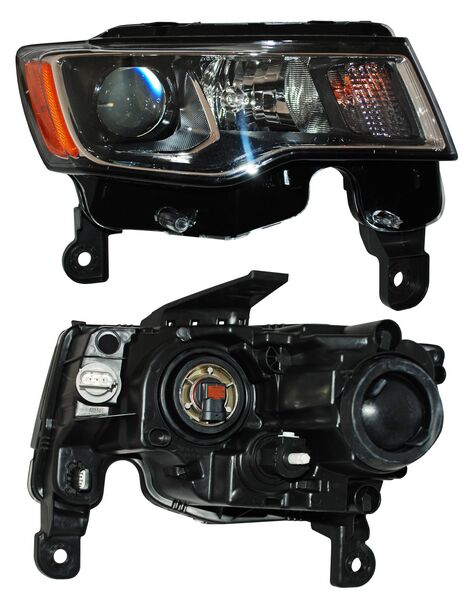 Faro Grand Cherokee 2017-2018 Filo Cromado TYC Derecha