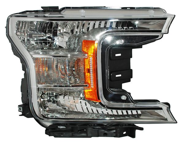 Faro Ford Pickup 2018-2020 Fondo Cromado TYC Derecha
