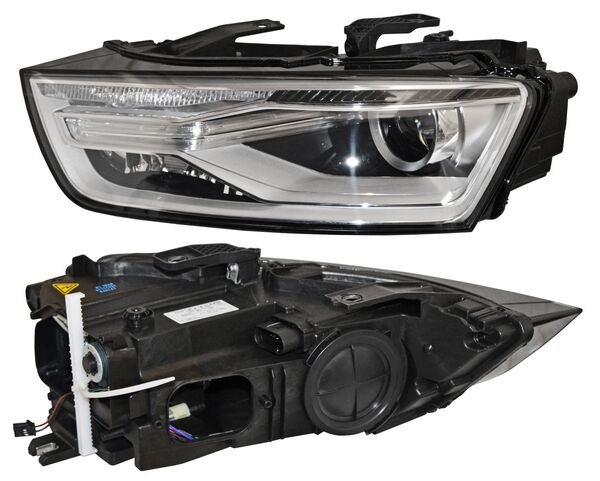 Faro Audi Q3 2016-2018 Leds Electricorico C/Motor TYC Nsf Izquierda