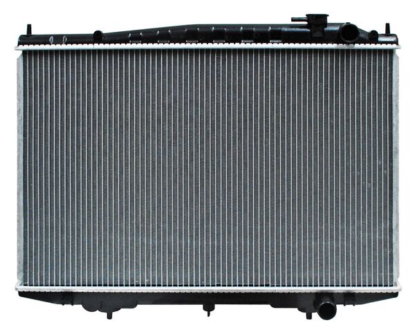 Radiador Nissan Pickup D22 2008-2015/ Frontier/ Xterra 2000-2004 Std L4 2.4 Gas 17 2/3X 27 1/5 Aluminio Soldado Sissoko 892