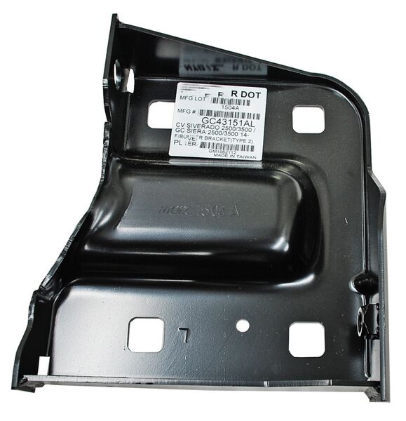 Brazo Defensa Delantera Chevrolet Pickup/ GMC Pu 2015-2016 Sierra 2500/ 3500 Soporte Derecho