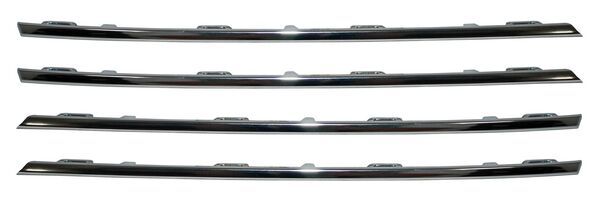 Moldura Parrilla Amarok 2011-2016 Cromada Jgo 5662 4 Pzas