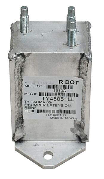 Brazo Defensa Delantera Tacoma 2005-2015 Exterior Alum Dmv Izquierdo
