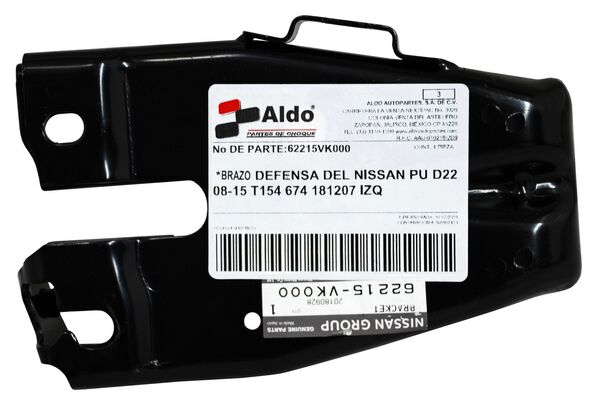 Brazo Defensa Delantera Nissan Pickup D22 2008-2015 674 Dmv Izquierdo