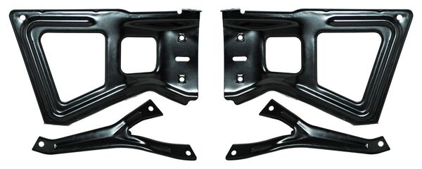 Brazo Defensa Trasera Dodge Pickup 2013-2018 Ram 1500/2500/3500 Juego 4 Pzas 892