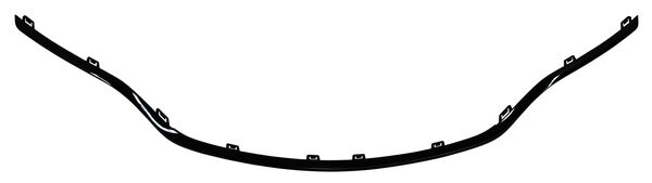 Moldura Parrilla Chrysler 200 2015-2017 PInterior Mtp