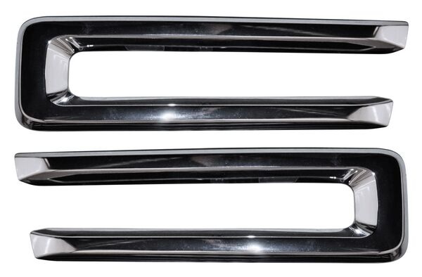 Moldura Parrilla Dodge Pickup 2019-2020 Ram 2500/3500 Crom Cent Juego 2 Pzas