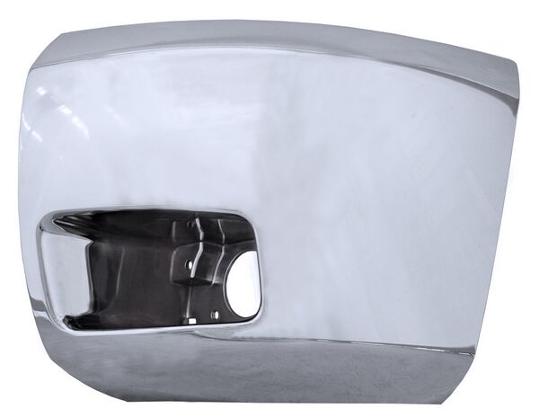 Aleron Delantero Chevrolet Pickup 2007-2013 1500 Cromado P/Faro Niebla Ddm24 Izquierdo