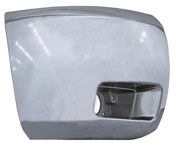 Aleron Delantero Chevrolet Pickup 2007-2013 2500/ 3500 Cromado P/Faro Niebla Linea Nueva Dmv Derecha