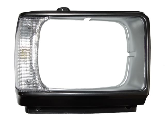 Bisel Toyota Pickup 1982-1983 Gris Faro Cuadrado C/Cuarto Derecho