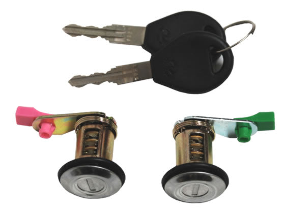 Cilindro Chapa Puerta Tsuru III 1992-2017 Juego De 2 Dmv 284