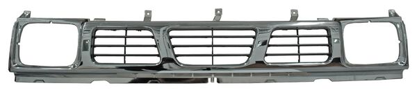 Parrilla Nissan Pickup D21 1994-2008 Cromada Ms 2830506