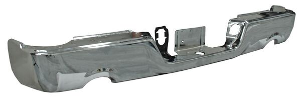 Defensa Trasera Dodge Pickup 2009-2019 Cromada S/Hules S/Hoyo P/Sens P/2 Escapes Mtp Q10