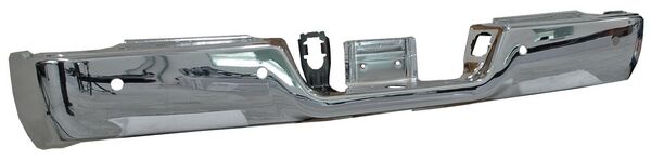 Defensa Trasera Dodge Pickup 2009-2019 Cromada S/Hules C/Hoyo P/Sens Mtp Q10