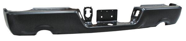 Defensa Trasera Dodge Pickup 2009-2019 Negra S/Hules S/Hoyo P/Sens P/2 Escapes