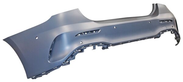 Defensa Trasera Mercedes Benz Clase A 2019-2020 Amg 4P C/Hoyo P/Sens