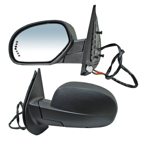 Espejo Chevrolet Pickup 2007-2013 / Suburban 2006-2010 Electrico C/Desemp C/Direcc C/Luz Inf Poroso 15 Pines Ddm24A Izquierdo