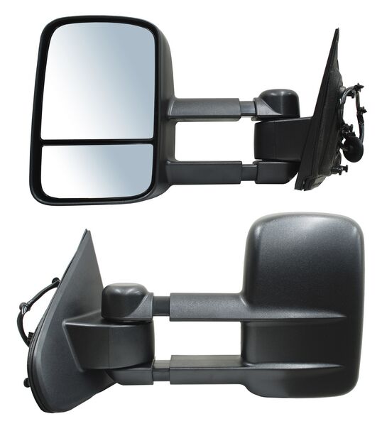 Espejo Chevrolet Pickup / Sierra 2014-2018 Electrico Telescopico Poroso C/Desemp 2500 Hd/ 3500 5 Pines Izquierdo