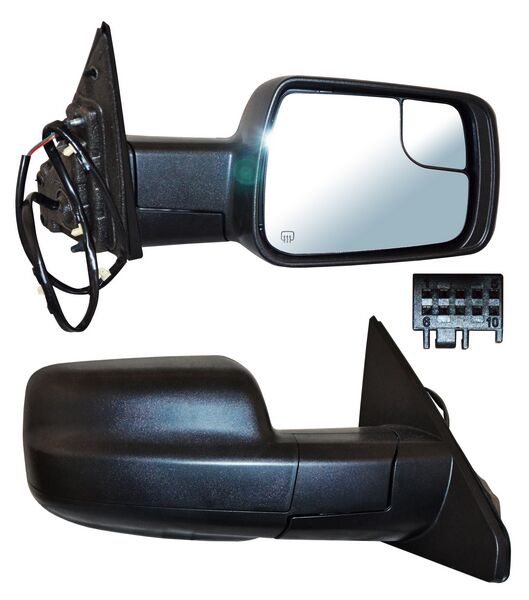 Espejo Dodge Pickup 2019-2022 Ram Electrico Poroso C/Desemp C/ Punto Ciego 5 Pines derecho